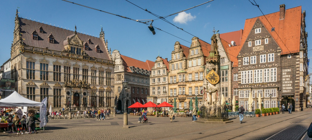 Bremen marktplatz bremen 1646