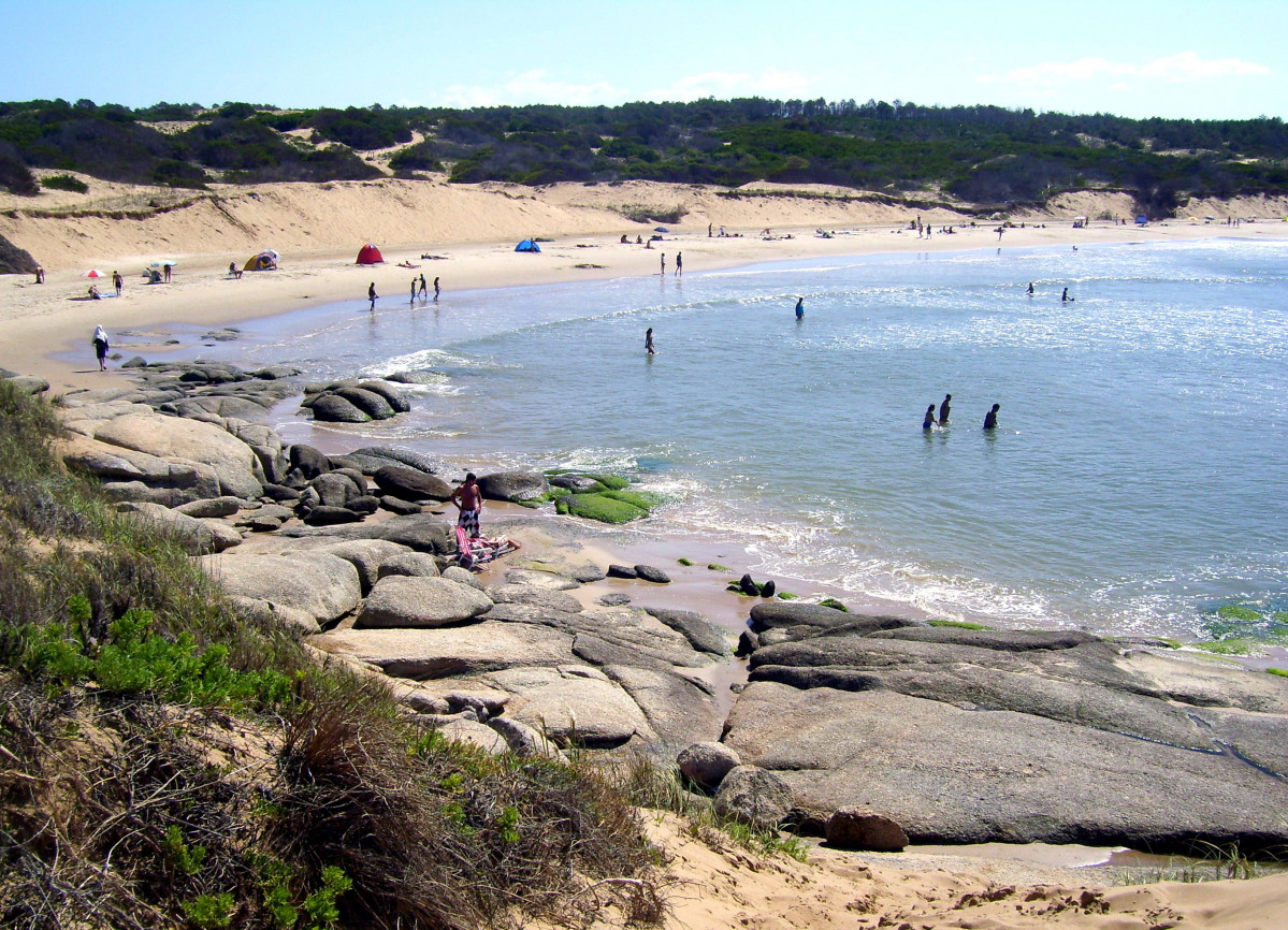 Uruguay punta del diablo Playa grande