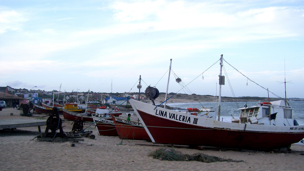 Uruguay punta del diablo Playa delos botes