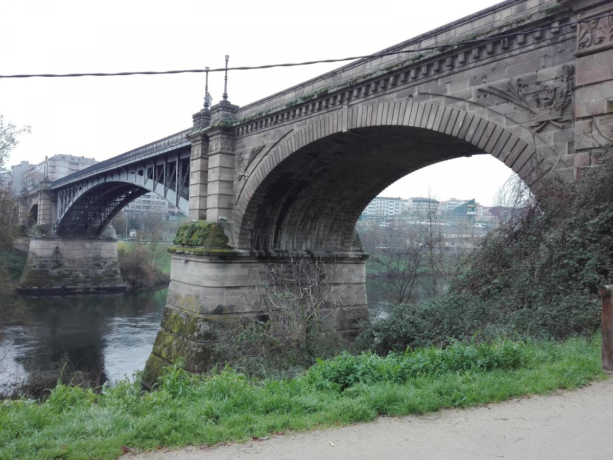 Ourense Ponte de Ferro, puente nuevo
