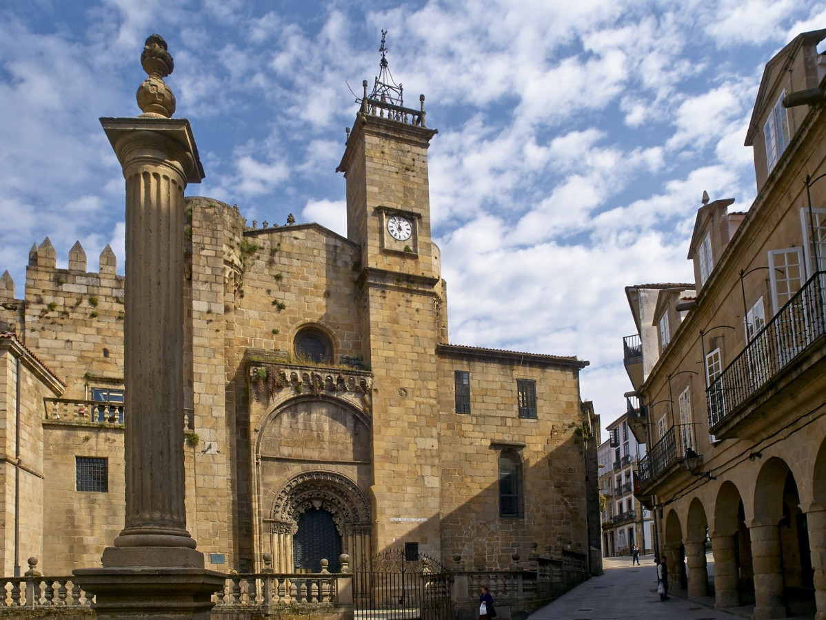 Ourense catedral de Ourense Plaza del trigo