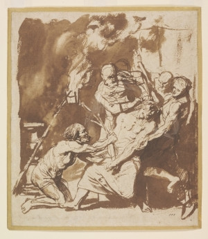 1 Anthony van Dyck Cristo coronado con espinas antes de 1621 Imagen ©Victoria and Albert Museum