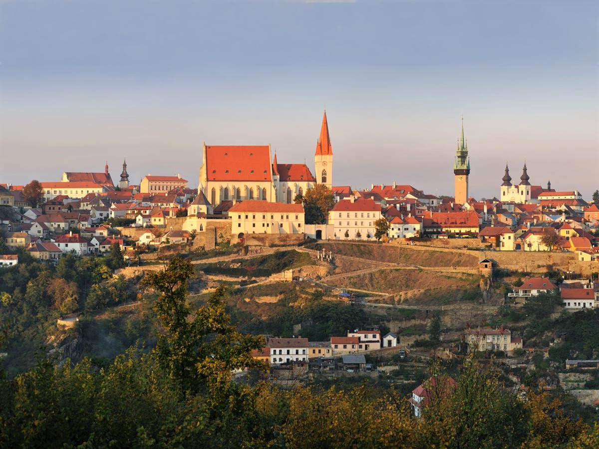Znojmo ulice na valech
