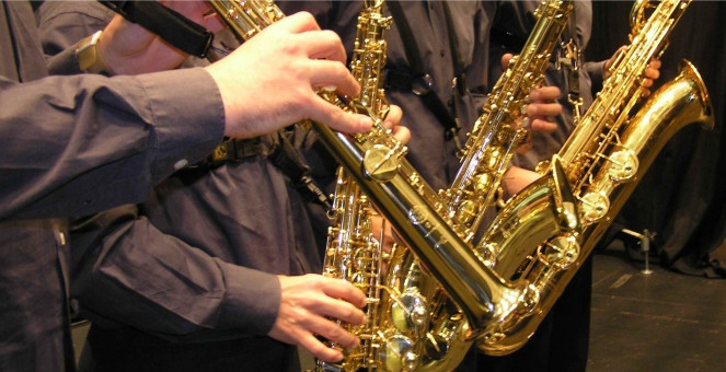 Cuarteto saxofones bisel 3