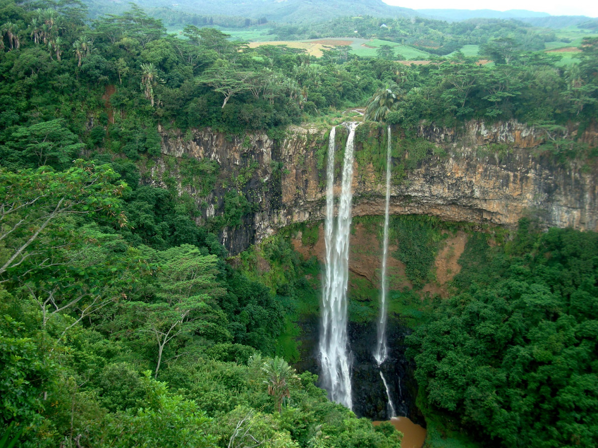 Isla Mauricio Chamarel Falls