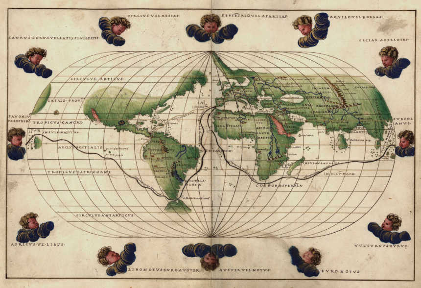 Battista Agnese Worldmap min