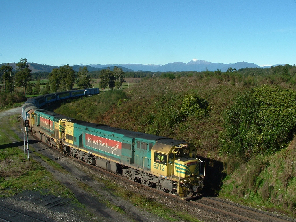 Nueva Zelanda Train 803 Tranzalpine