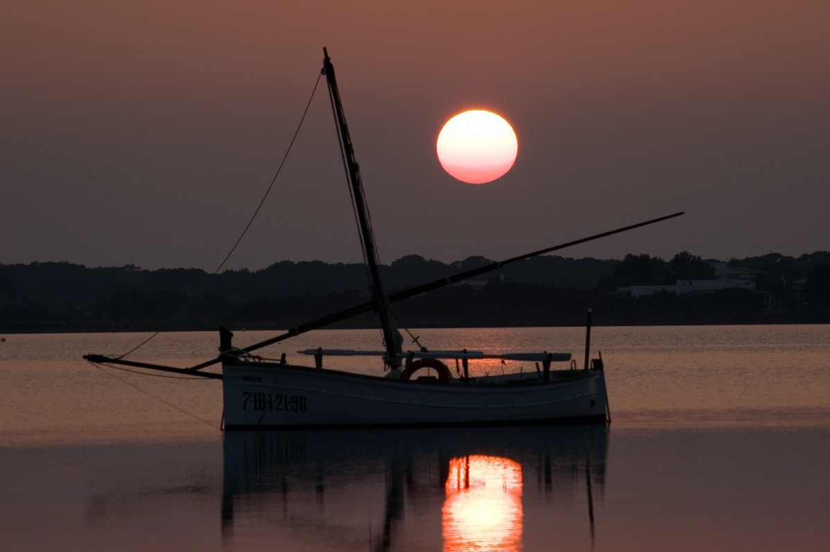 Formentera Llaud puesta de sol 2, Jorge Jimu00e9nez