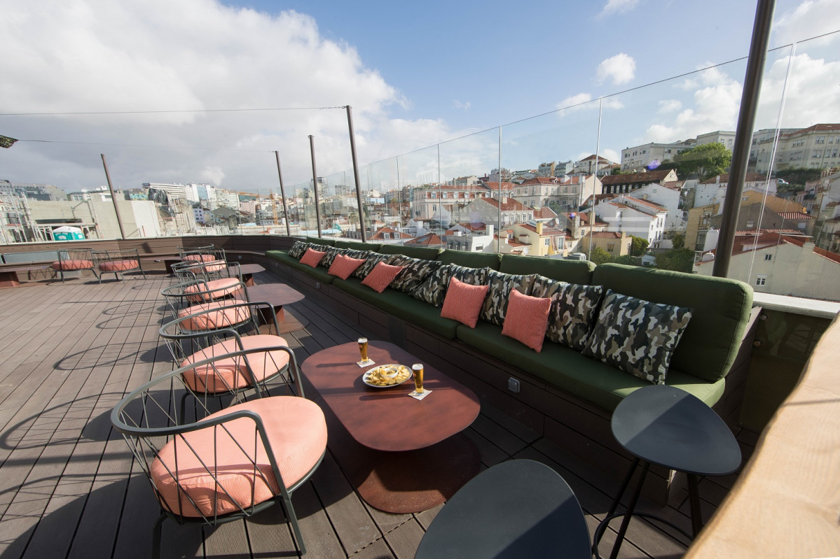 LISBOA DESDE Rooftop montada
