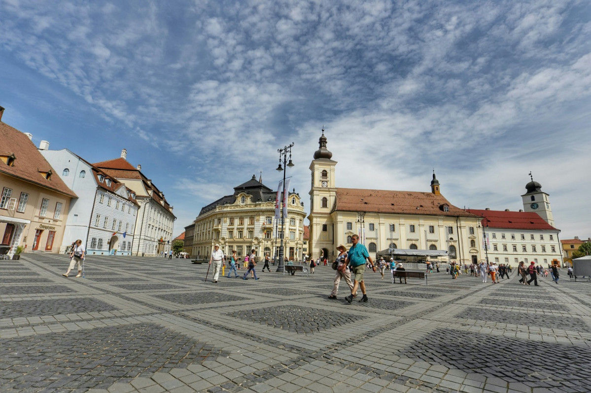 Plaza Grande), Sibiu, Rumanu00eda