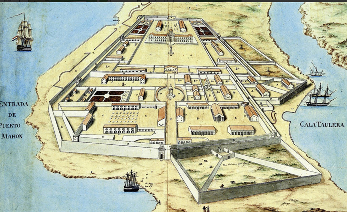 Lazareto Plano 1535