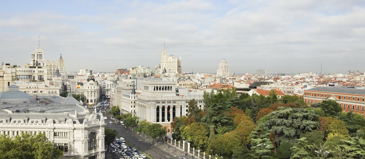Madrid cielo vistas mirador centrocentro
