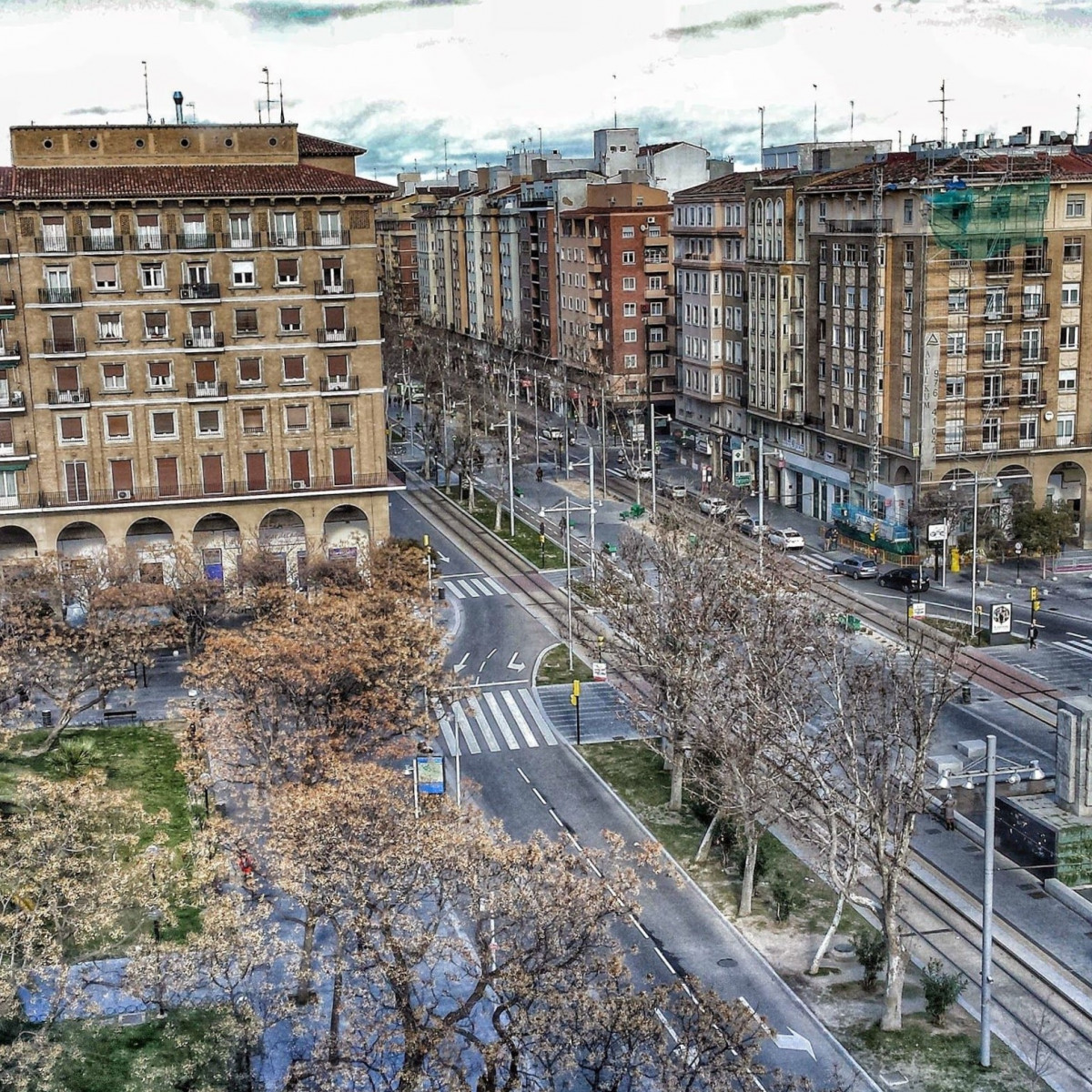 Zaragoza plaza de San Francisco