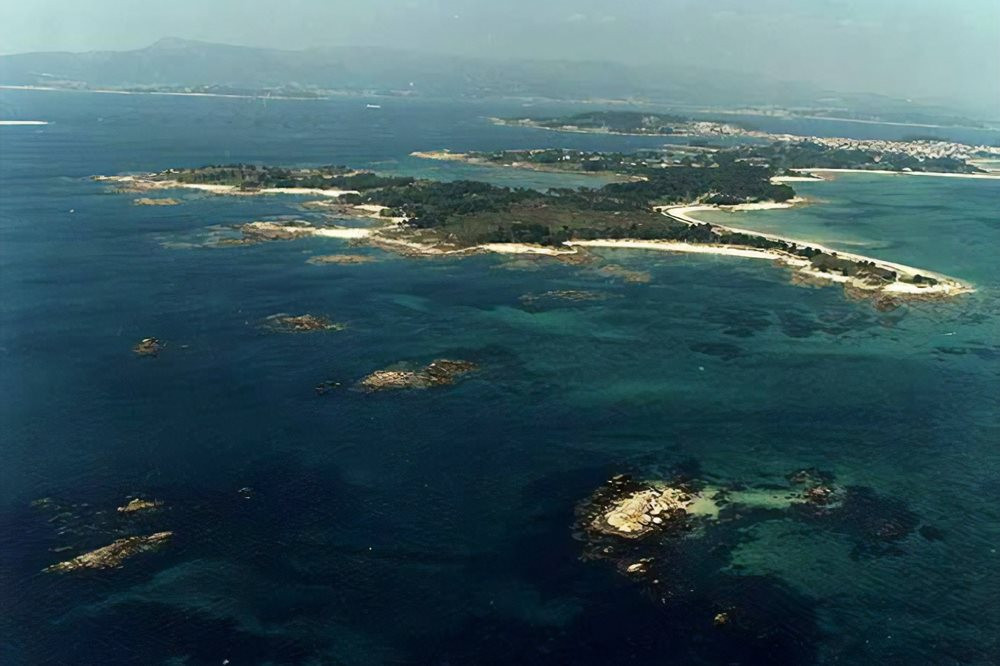 Ilha de Arousa Panoramica de lal Playas