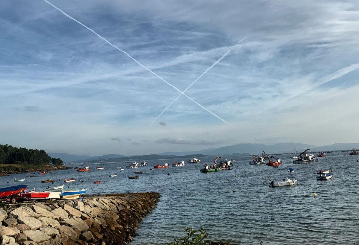 Illa de Aurosa  'gamelas' en Puerto Xufre