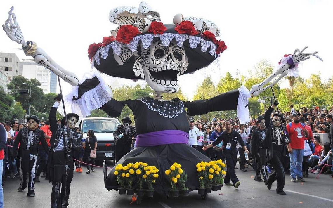 Desfile dia de muertos méxico