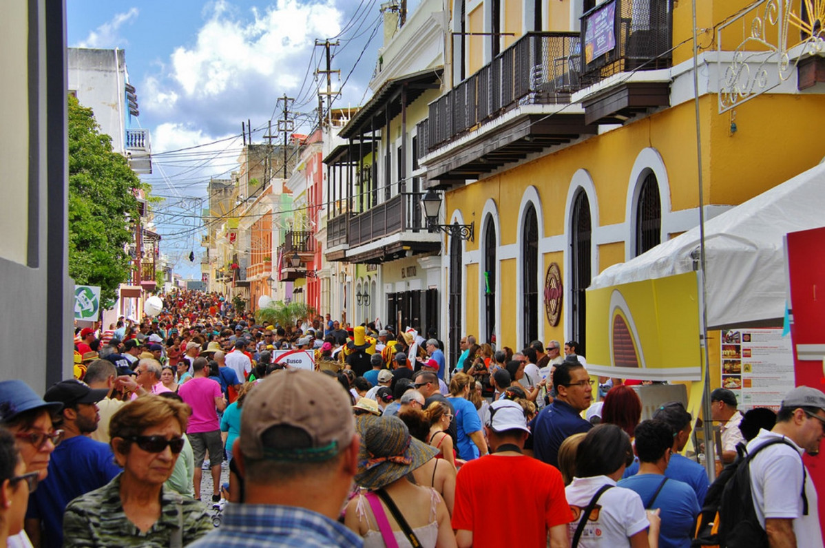 Puerto rico san sebastian street festival