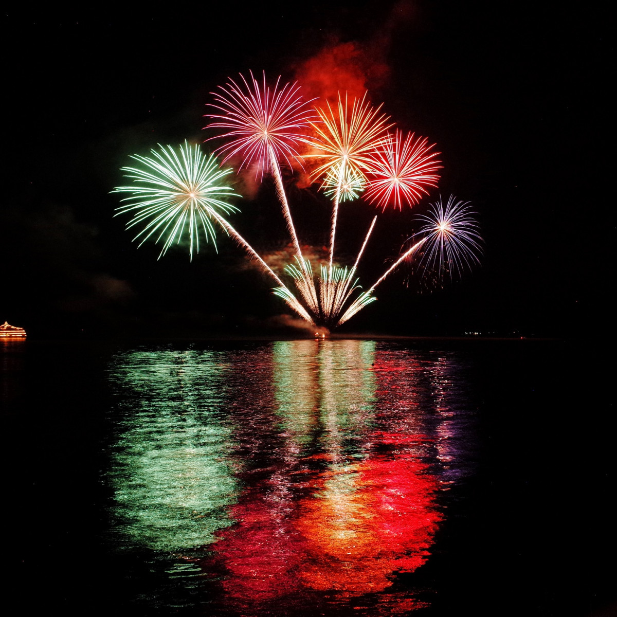 Fuegos artificiales 1564