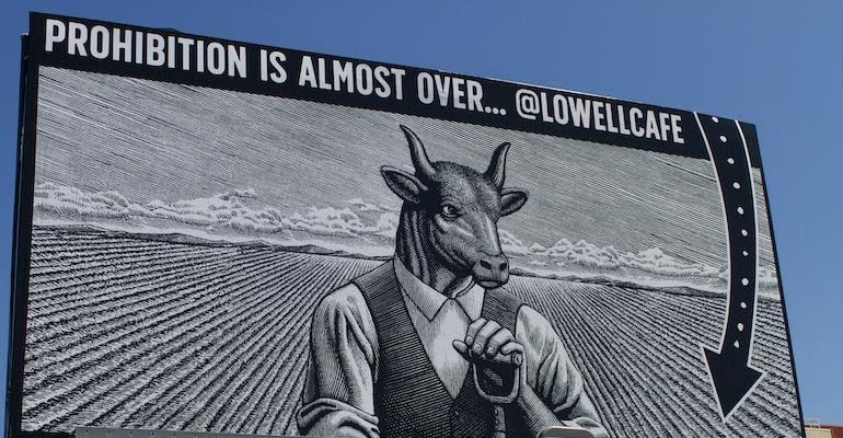 LOWELL CAFE BILLBOARD104