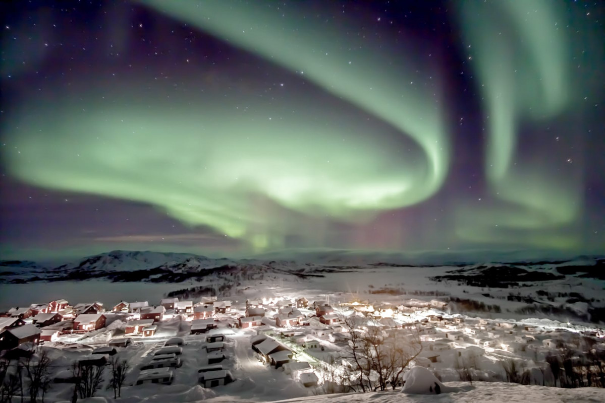 Finlandia , Aurora Boreal