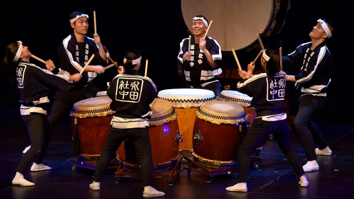 Wadaiko Tokyo. ensamble