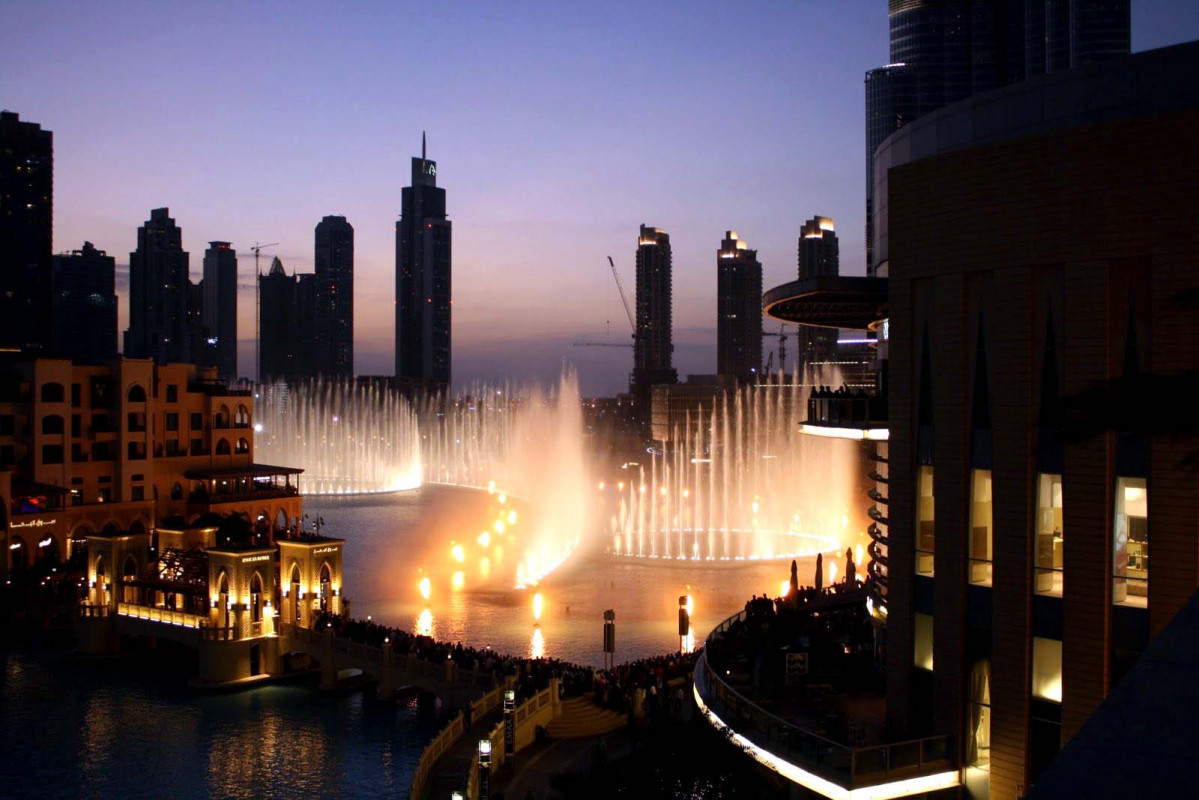 Fountains in dubai 2