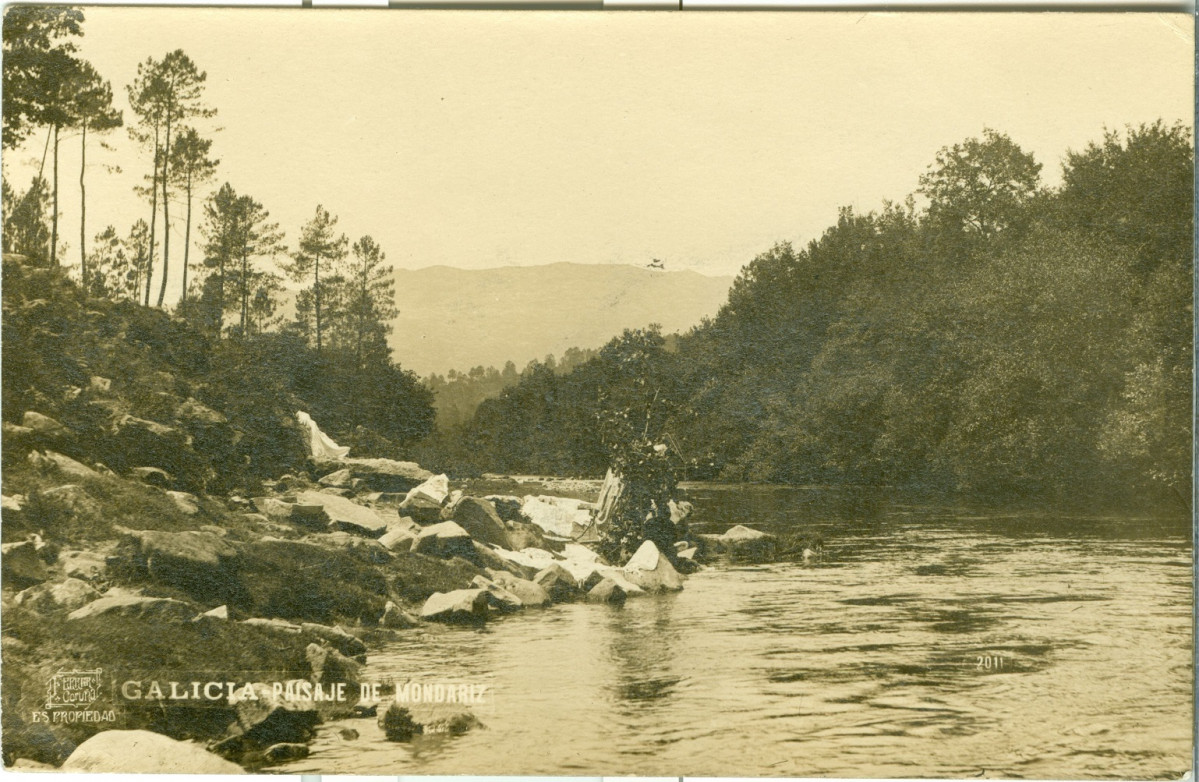 Mondariz ( Foto de Biblioteca de Galicia)