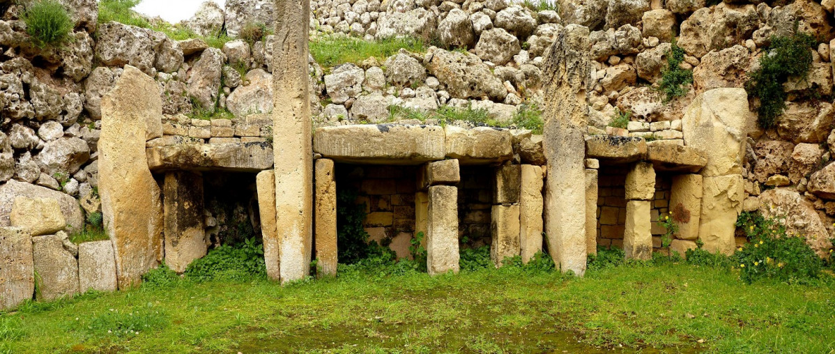u0120gantija Temples, Gozo, Malta,