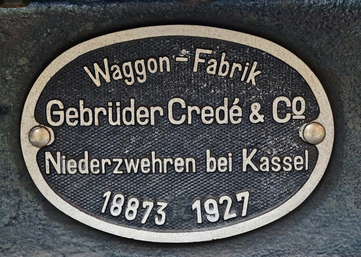 Waggonfabrik gebrueder crede recortado