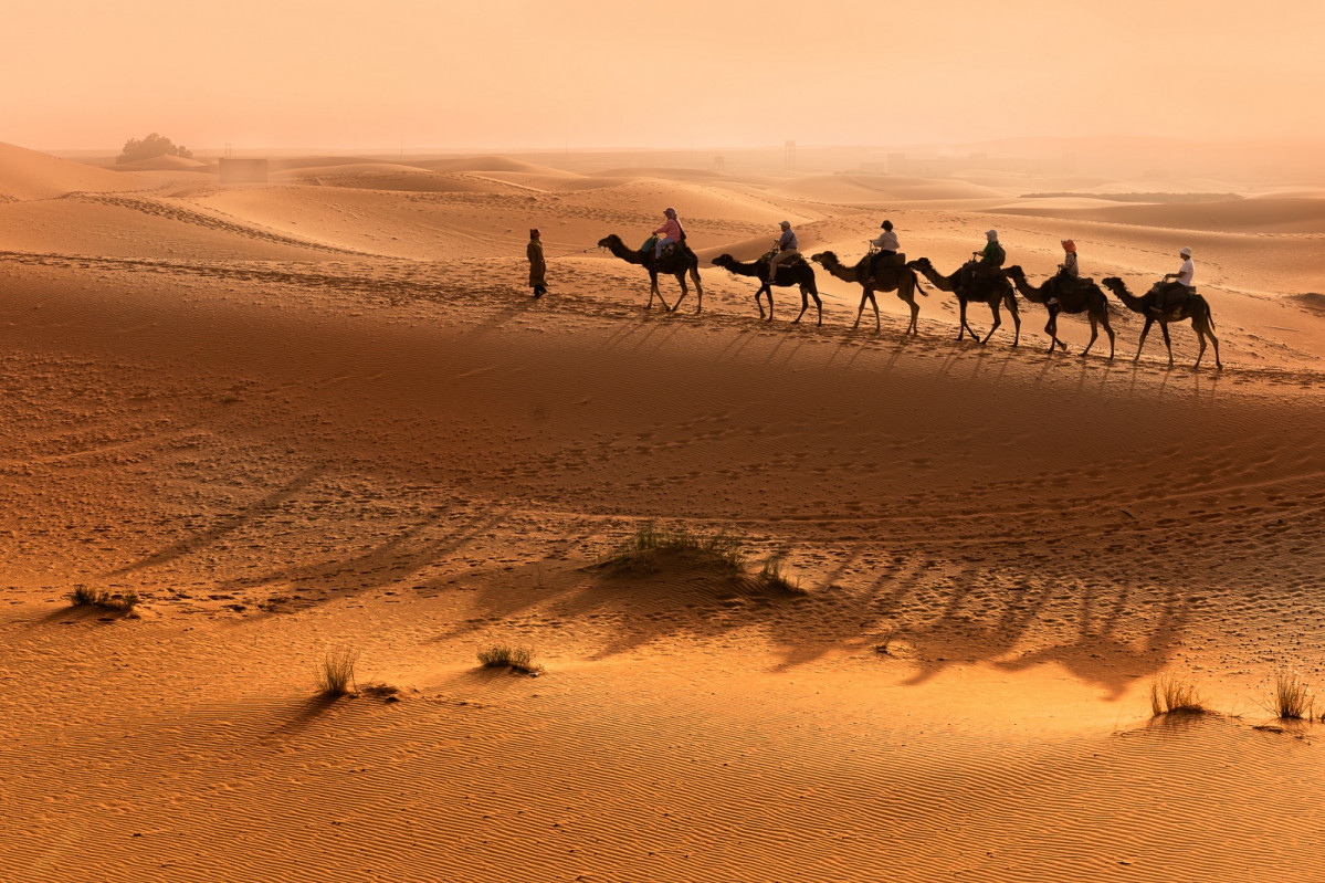 Morocco, desert of