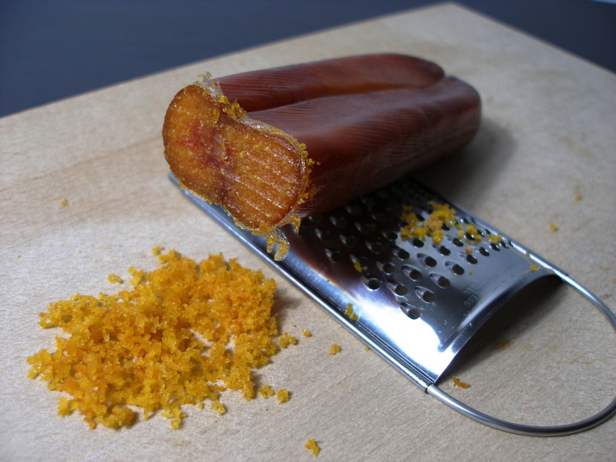La bottarga de dura (muggine) 1534