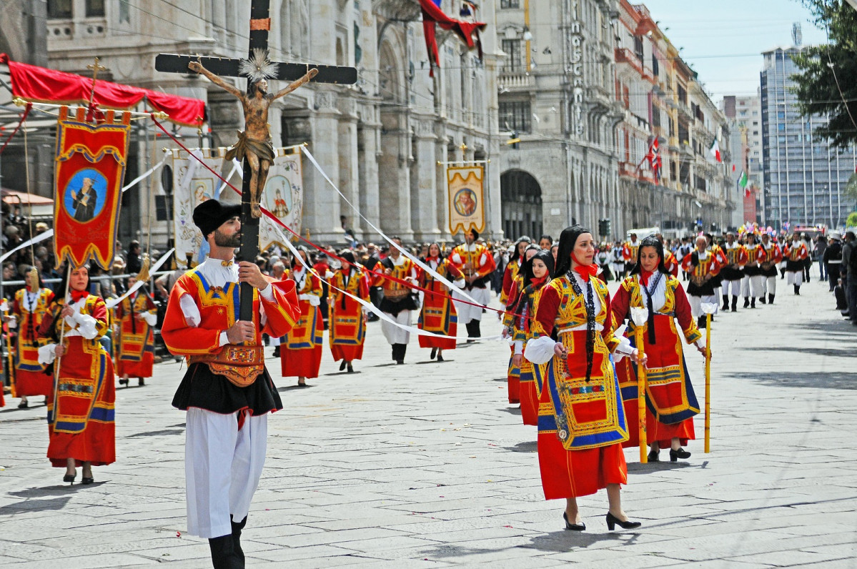 Santu2019Efisio en Cagliari,
