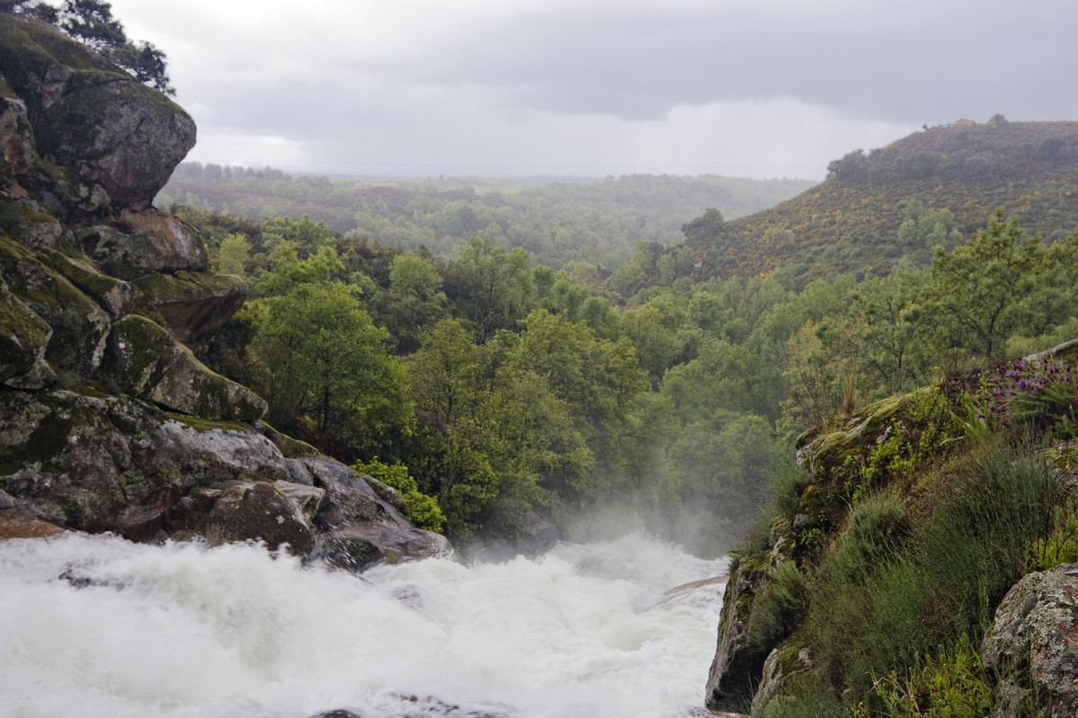 La Vera, Cascada del Diablo en Villanueva. u00c1ngel Romero