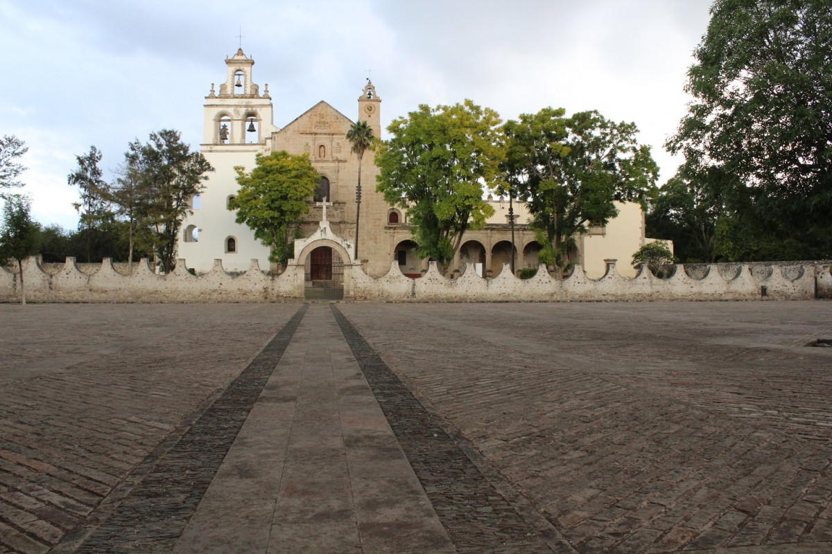 Mu00e9xico Cuitzeo Conjunto del Convento de Santa Maru00eda Magadalena