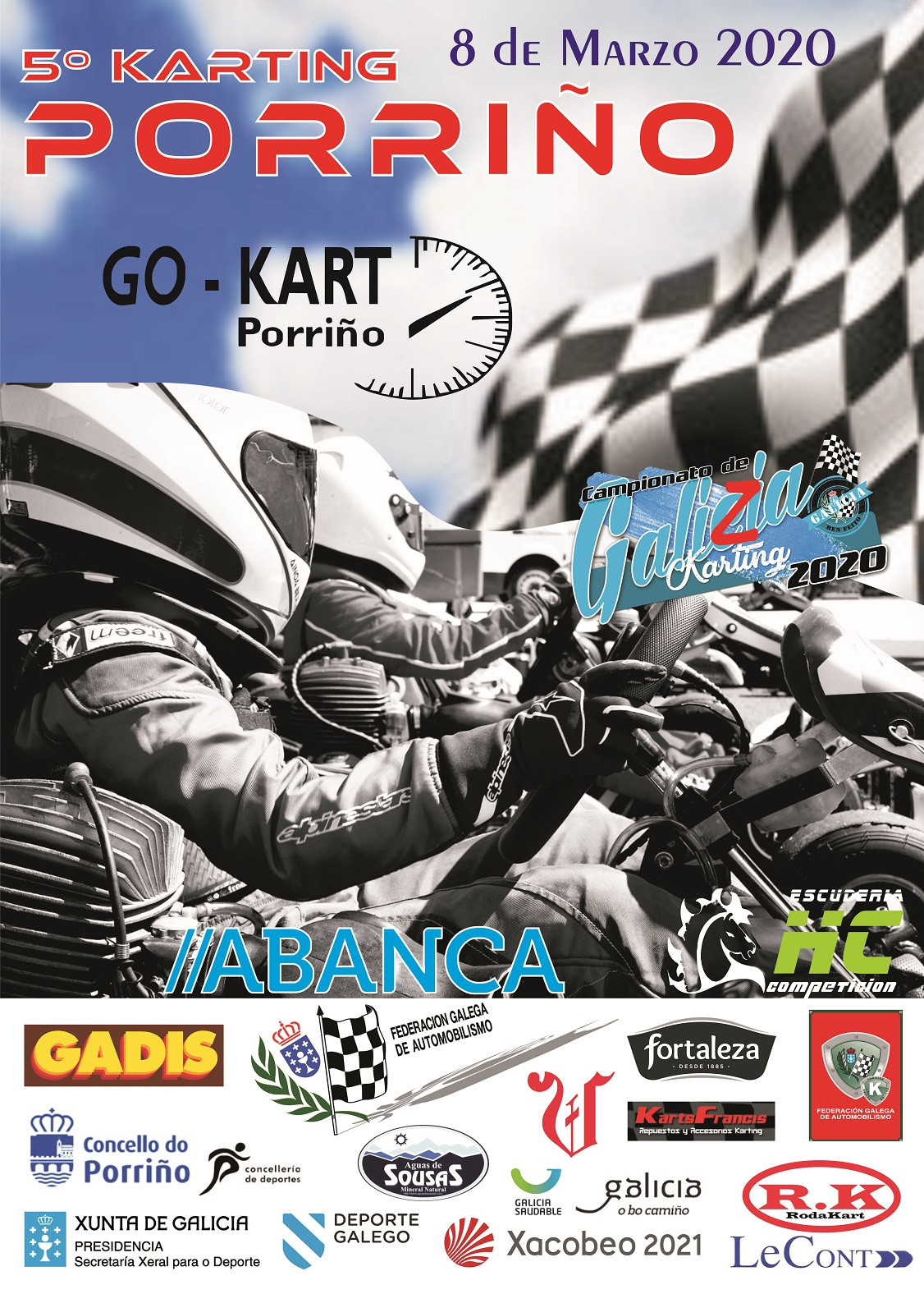 Cartel karting porriu00f1o 2020 1500