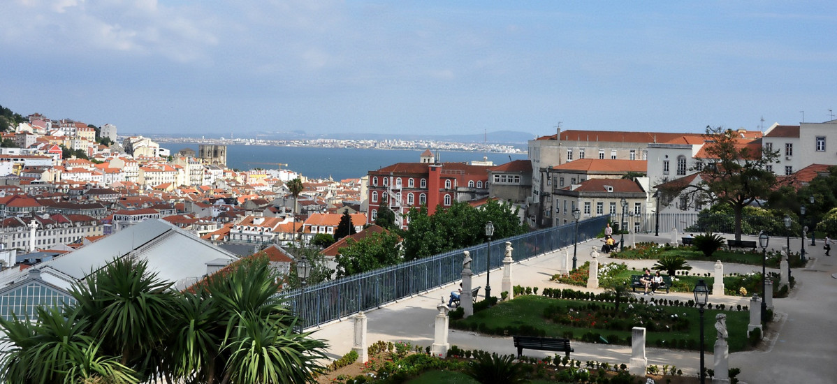 Lisboa   Barrio Alto Miradouro de Sao Pedro de Alcantara 2015
