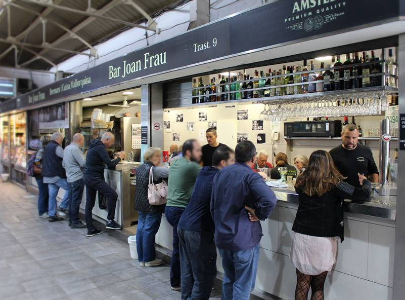 Bar Can Frau   Mercat Santa Catalina Palma 2