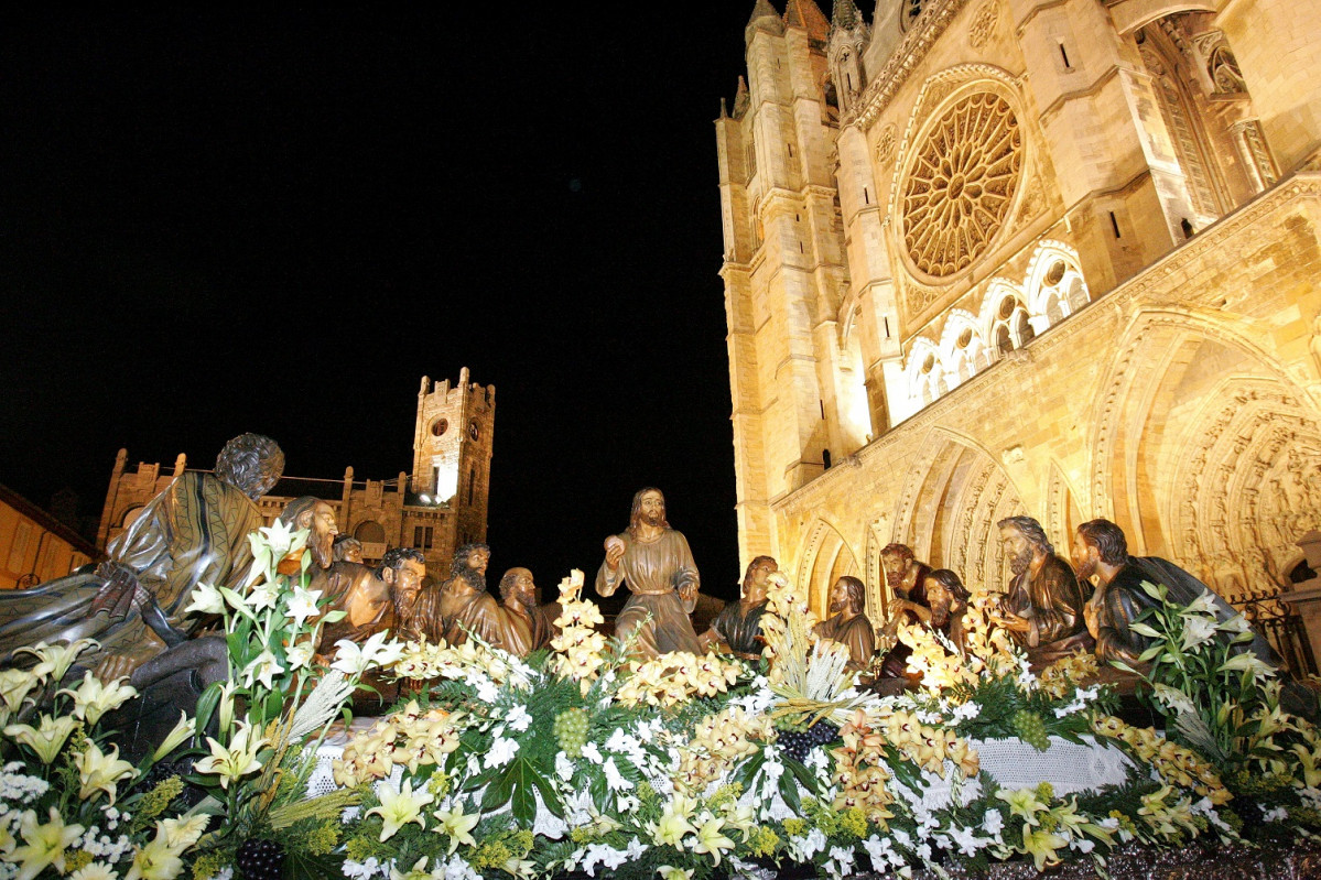 Leu00f3n s.santa cena 1500