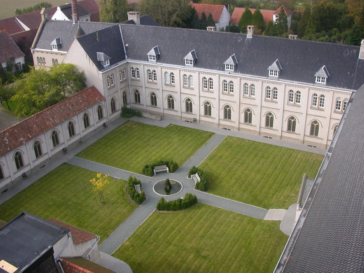 Westvleteren Abbey AerialView
