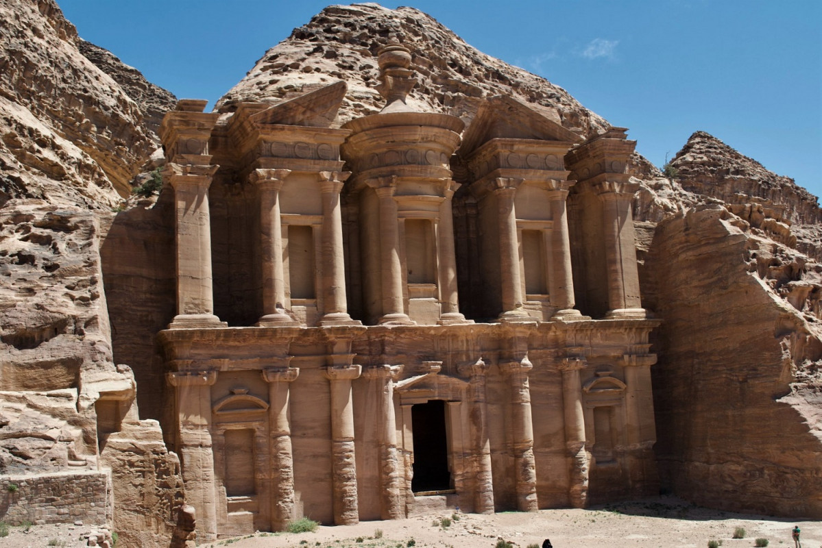 Petra, il Monastero (al Deir), Jordania 1500 2018