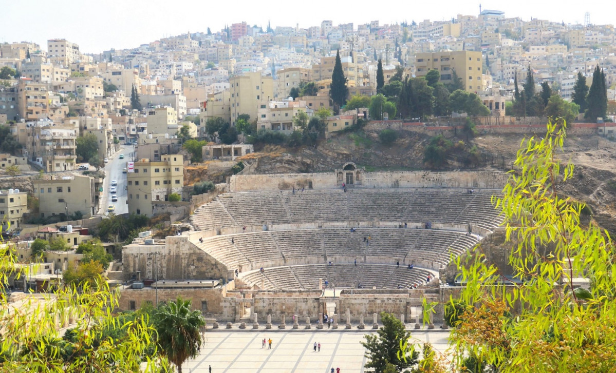 The Roman Theater, Amman, Jordan. 16 2019