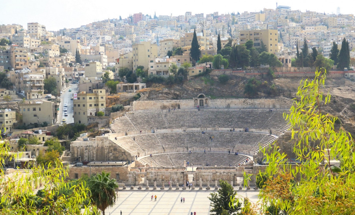 The Roman Theater, Amman, Jordan. 16 2019