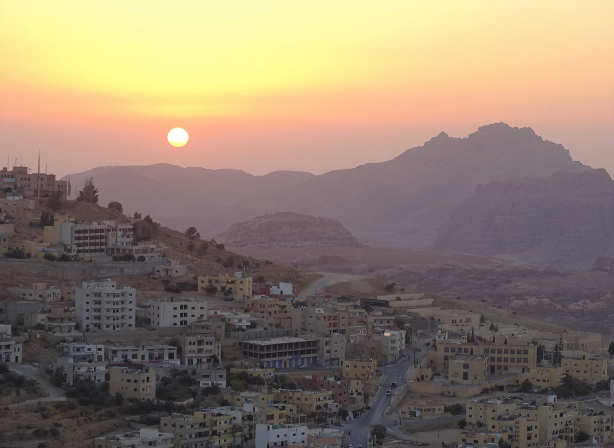 Petra desde el Hotel Rocky Mountain  2016 1550