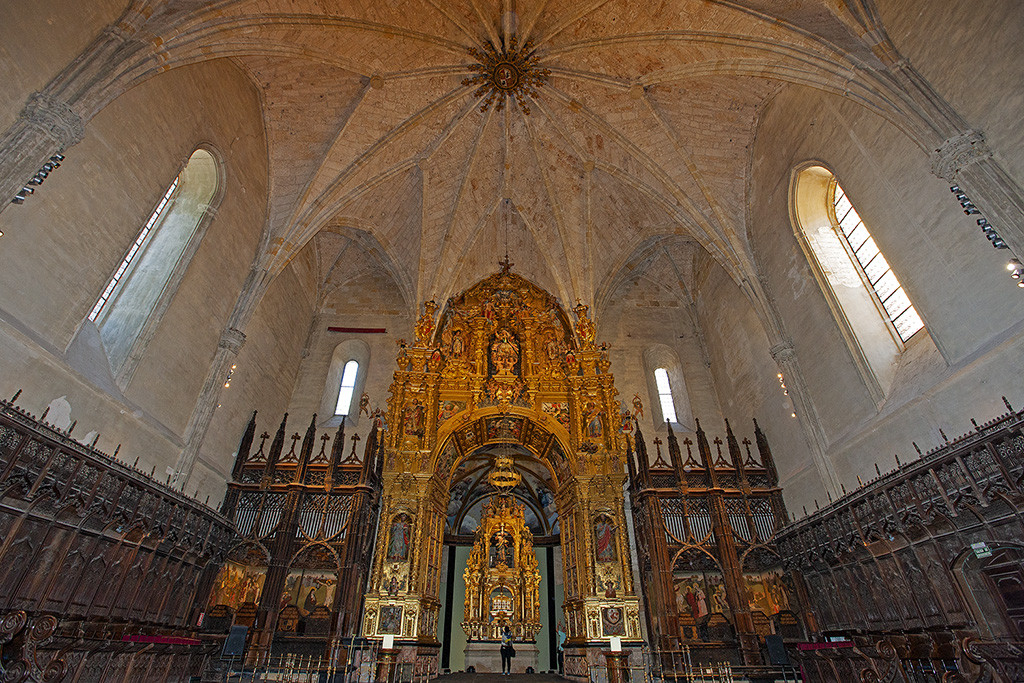 Monasterio de San Salvador de Ou00f1a12 Iglesia Abacial Capilla Mayor