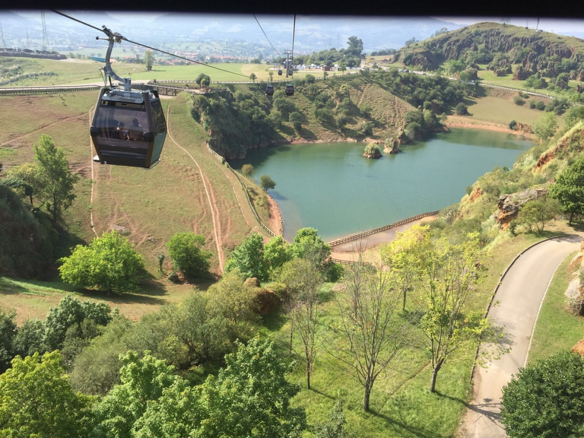 Cantabria   Cabarceno   telecabina   linea 2   1600