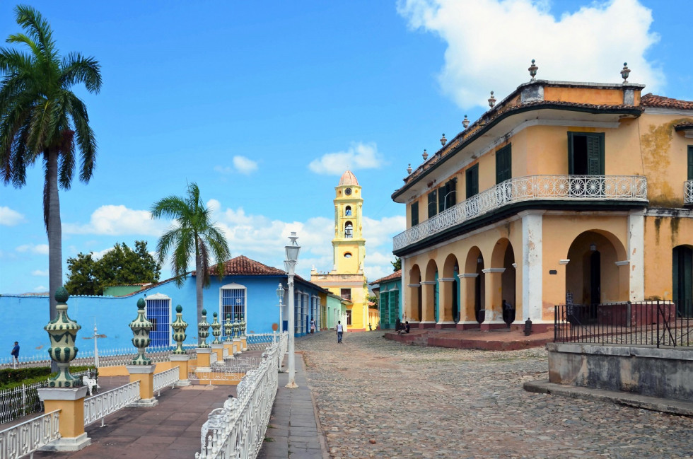 Cuba Plaza Mayor, el centro histórico de Trinidad, 1498