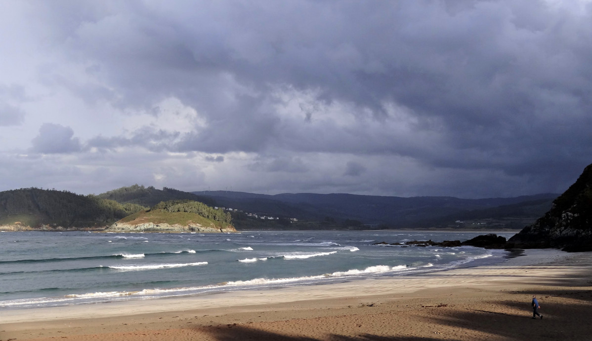 Ferrol, Playa de Fornos, Cariu00f1o.