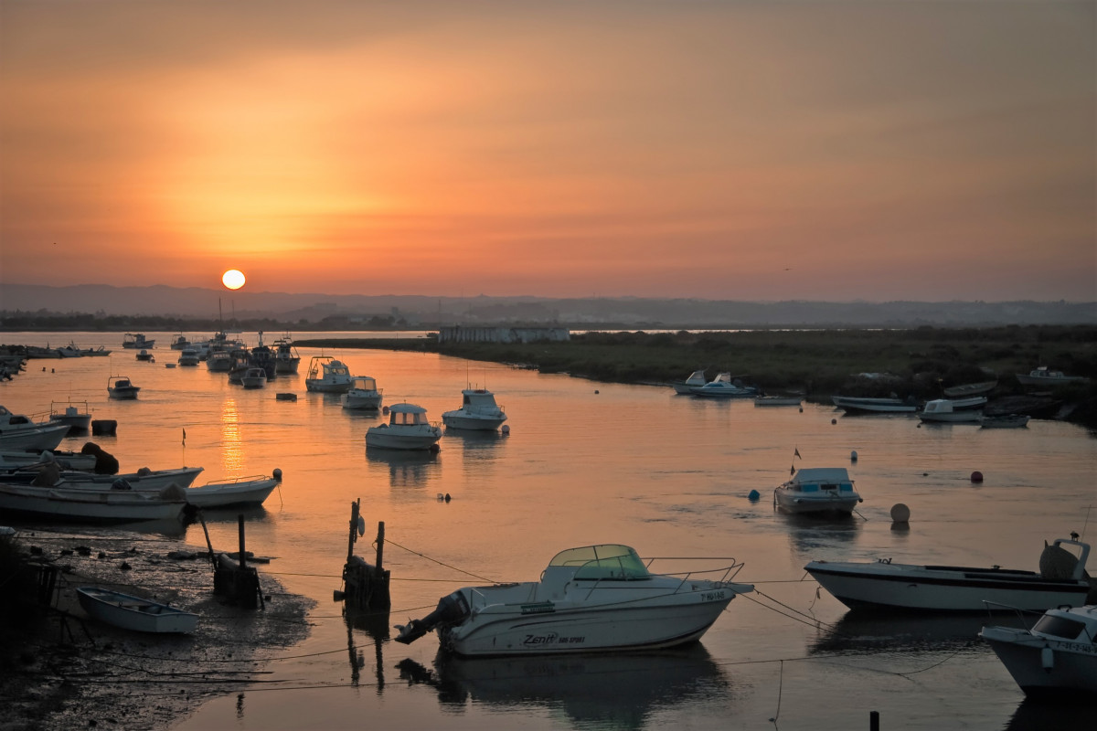 Barriada de pescadores situada entre Isla Canela y Ayamonte, 1600