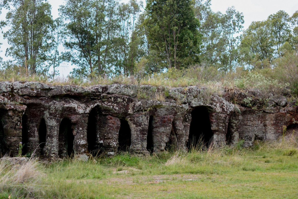 Uruguay Grutas del Palacio. exterior Departamento de Flores. 1600 2018