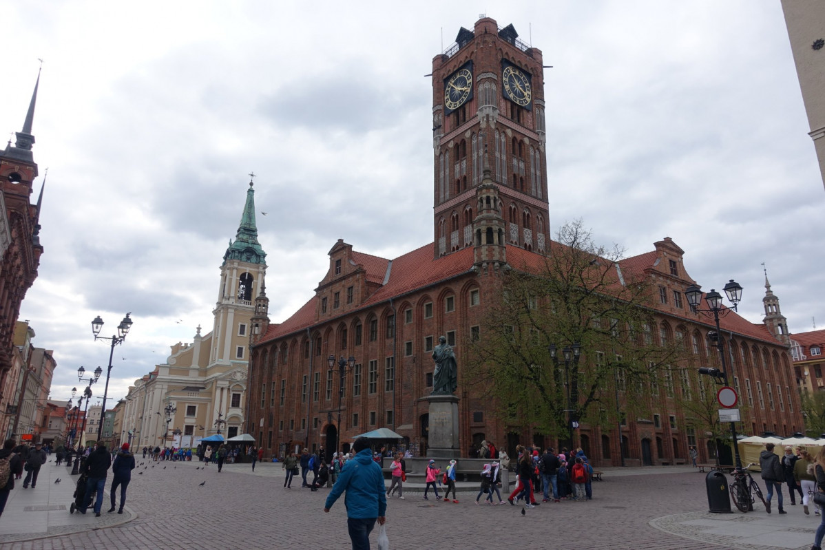 Town square old town